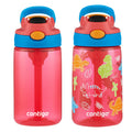 Contigo® Kids Water Bottle with Redesigned AUTOSPOUT® Straw, 14 oz, 2 pack