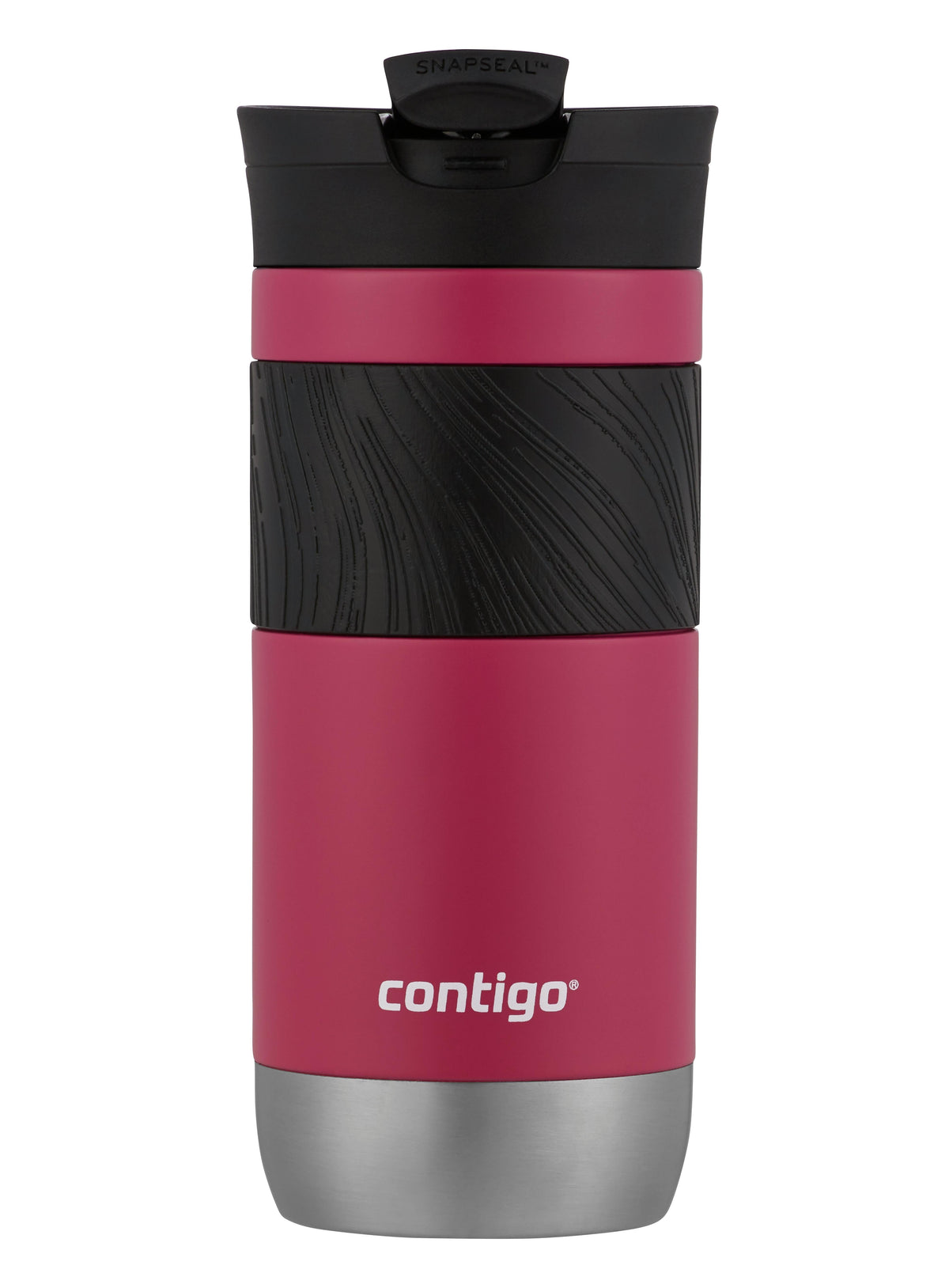 Contigo® Byron 2.0 Stainless Steel Travel Mug with SNAPSEAL™ Lid and Grip, 16oz