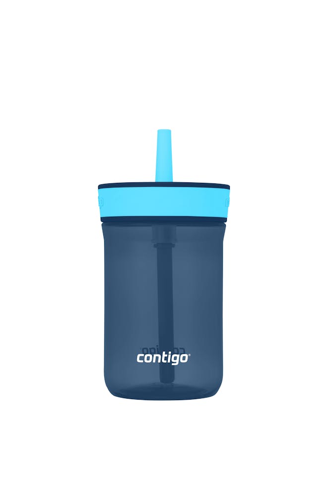 Kids’ Leighton Straw Tumbler with Spill-Proof Leak-Proof Lid, 14oz J5